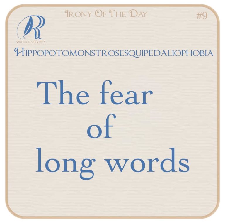 The fear of long words